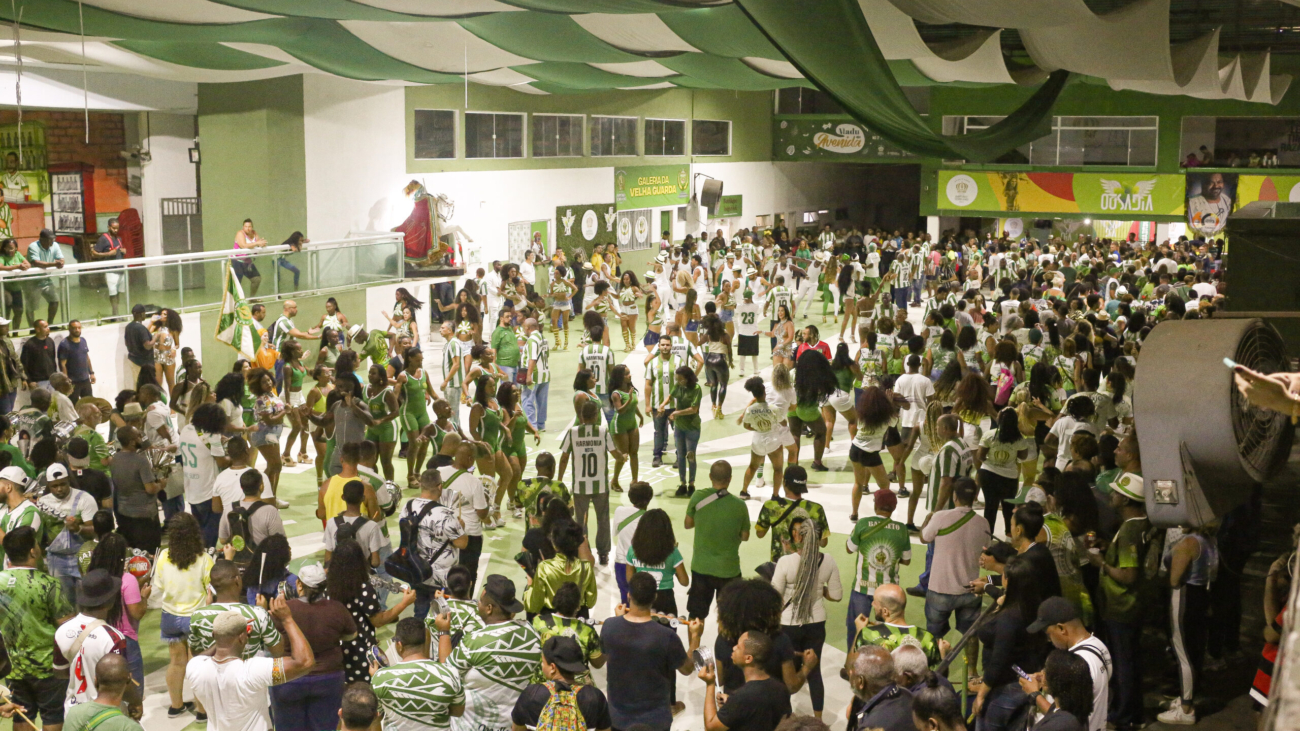 Escola dá pontapé inicial à temporada de ensaios nesta terça-feira (7), às 20h, em Madureira. Foto: Pedro Siqueira