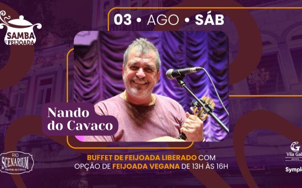 Samba & Feijoada com Nando do Cavaco no Rio Scenarium