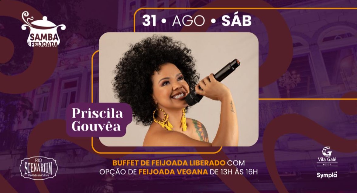 Samba & Feijoada Com Priscila Gouvêa no Rio Scenarium