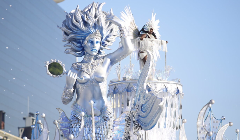 Desfile da campã Beija-Flor de Nilópolis - 08/03/2025.  Foto: João Salles/Riotur