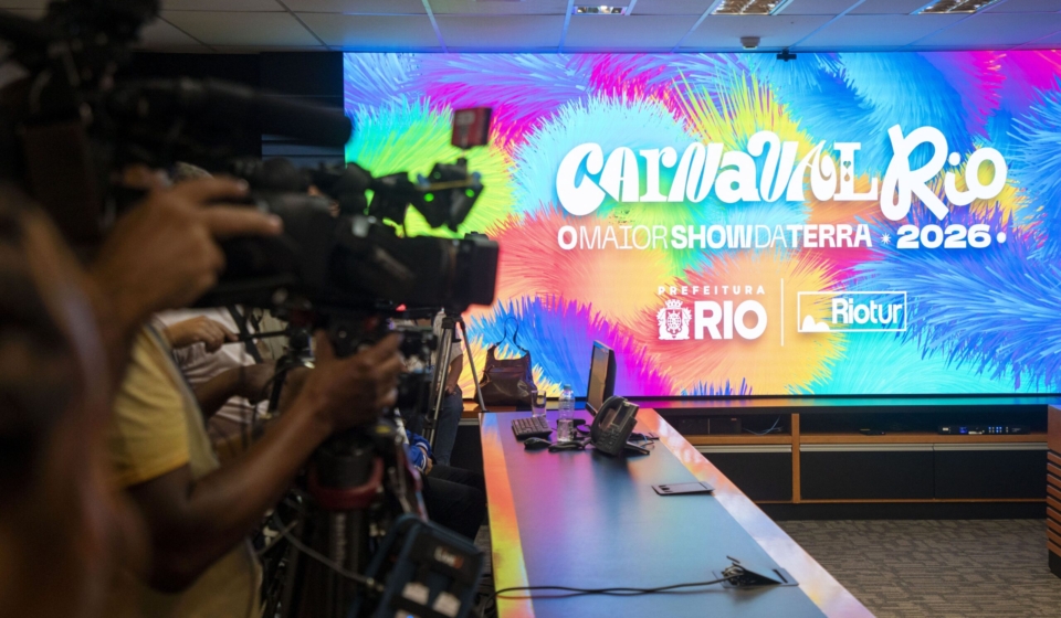 Coletiva Carnaval © Alexandre Macieira. Operação prevê circulação de oito milhões de pessoas, sete dias de desfiles na Sapucaí e programação espalhada por toda a cidade